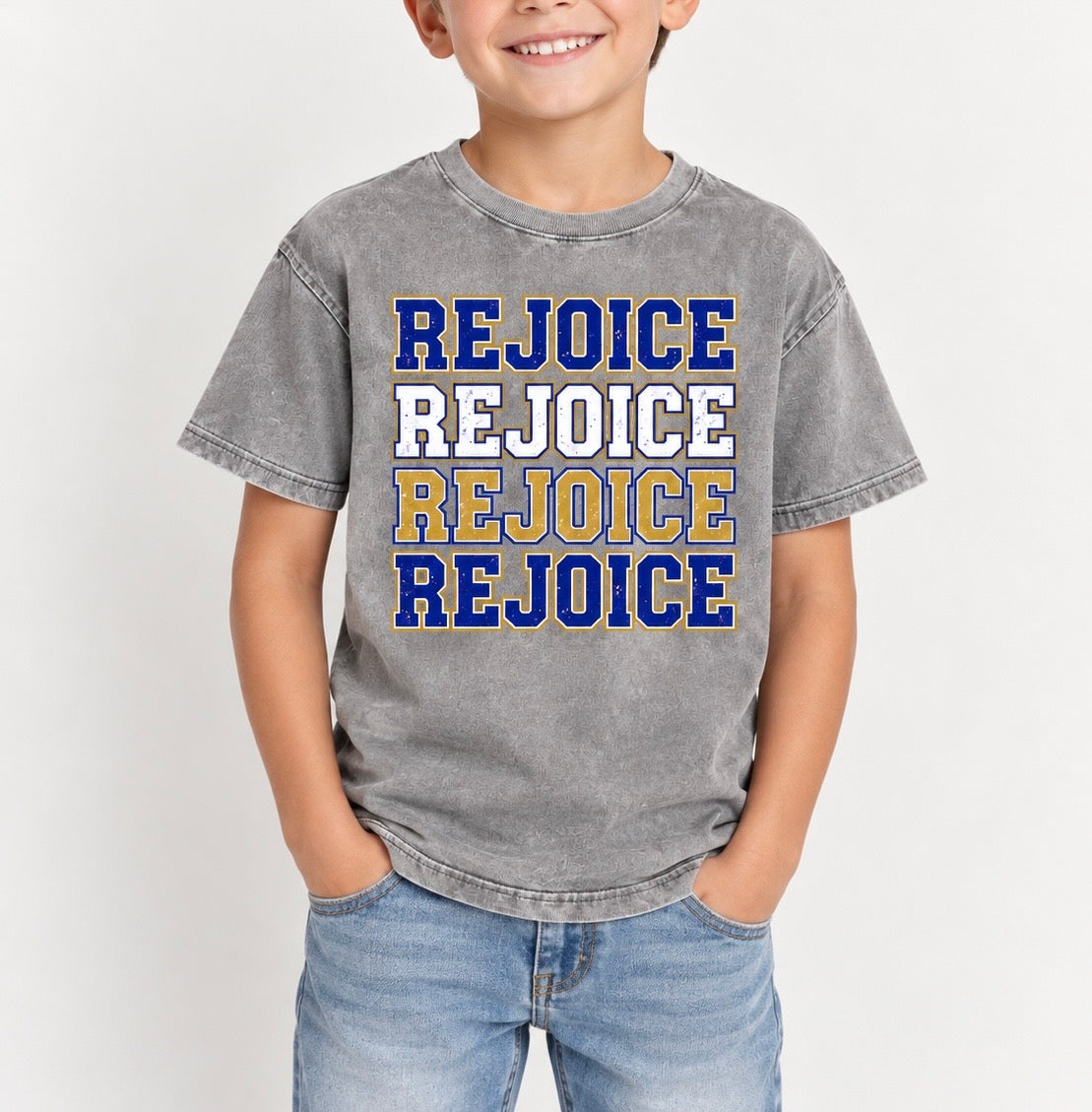 Rejoicex4 Kids Tee